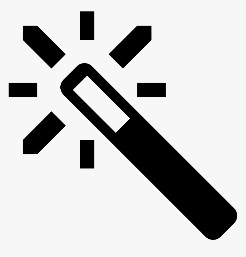 Magic-wand Wizard Comments - Photoshop Magic Wand Tool Icon, HD Png Download, Free Download