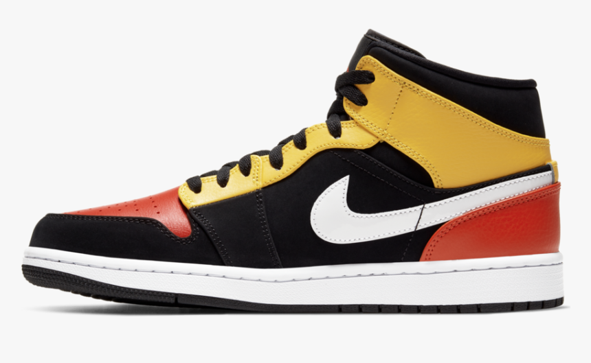 Air Jordan 1 Mid Se "raygun - Air Jordan 1 Mid Se, HD Png Download, Free Download