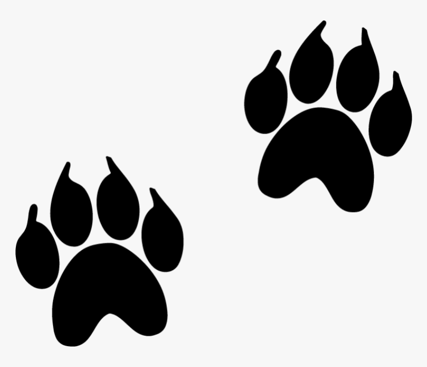 Animal Track Footprint Paw Dog - Foot Prints, HD Png Download, Free Download