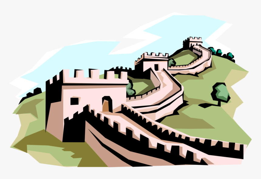 Great Wall Of China Png - Great Wall Of China Vector, Transparent Png, Free Download