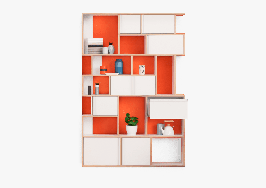 Furniture Clipart Bookshelf - House, HD Png Download, Free Download