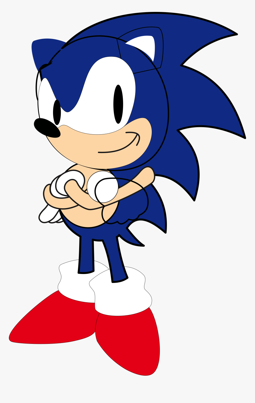 Black And White Sonic The Hedgehog, HD Png Download, Free Download
