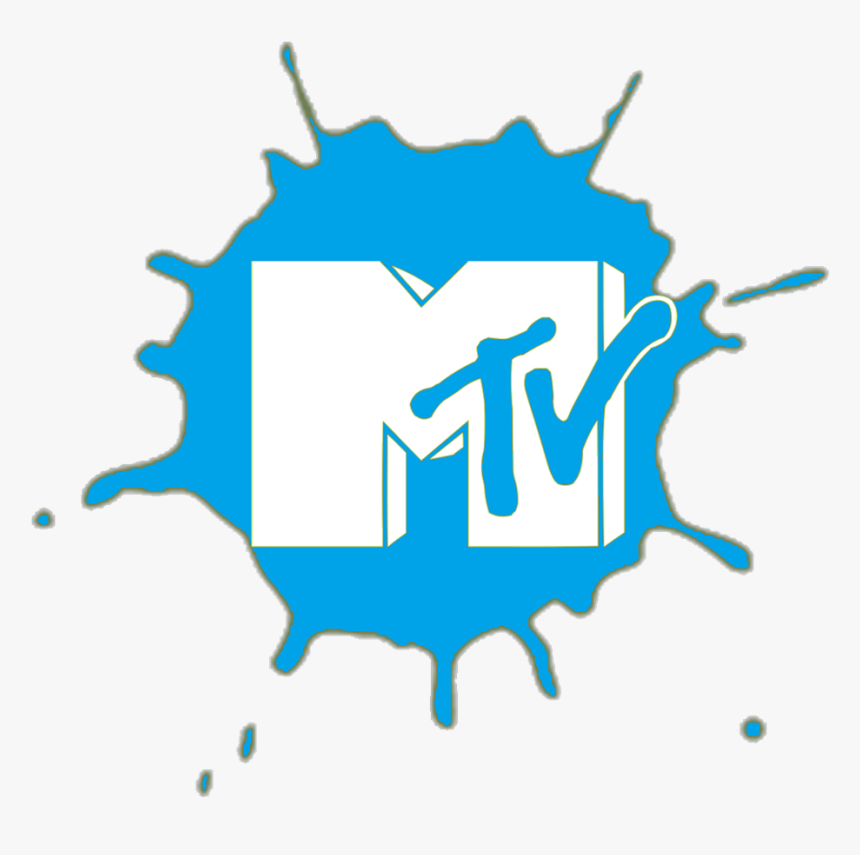 Free Mtv Logo White Png - Transparent Nickelodeon Splat Logo Blank, Png Download, Free Download