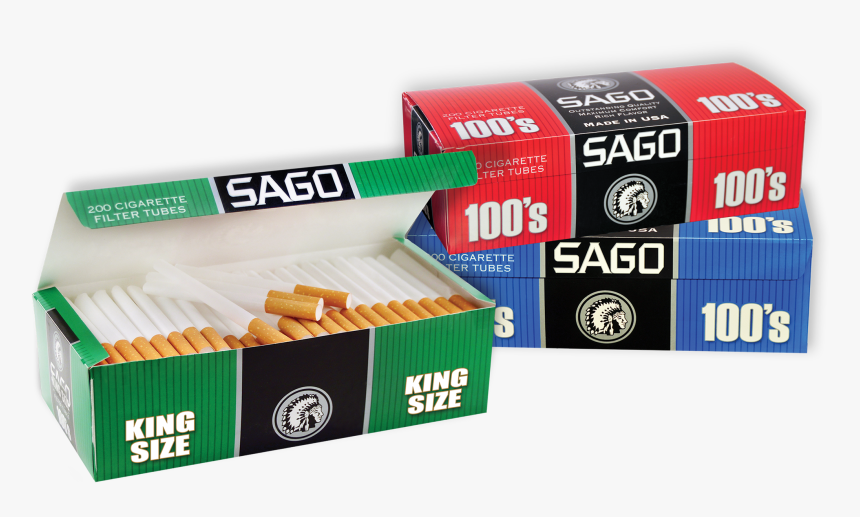 Click To Enlarge Image Sago Kings100s Box Display - Box, HD Png Download, Free Download