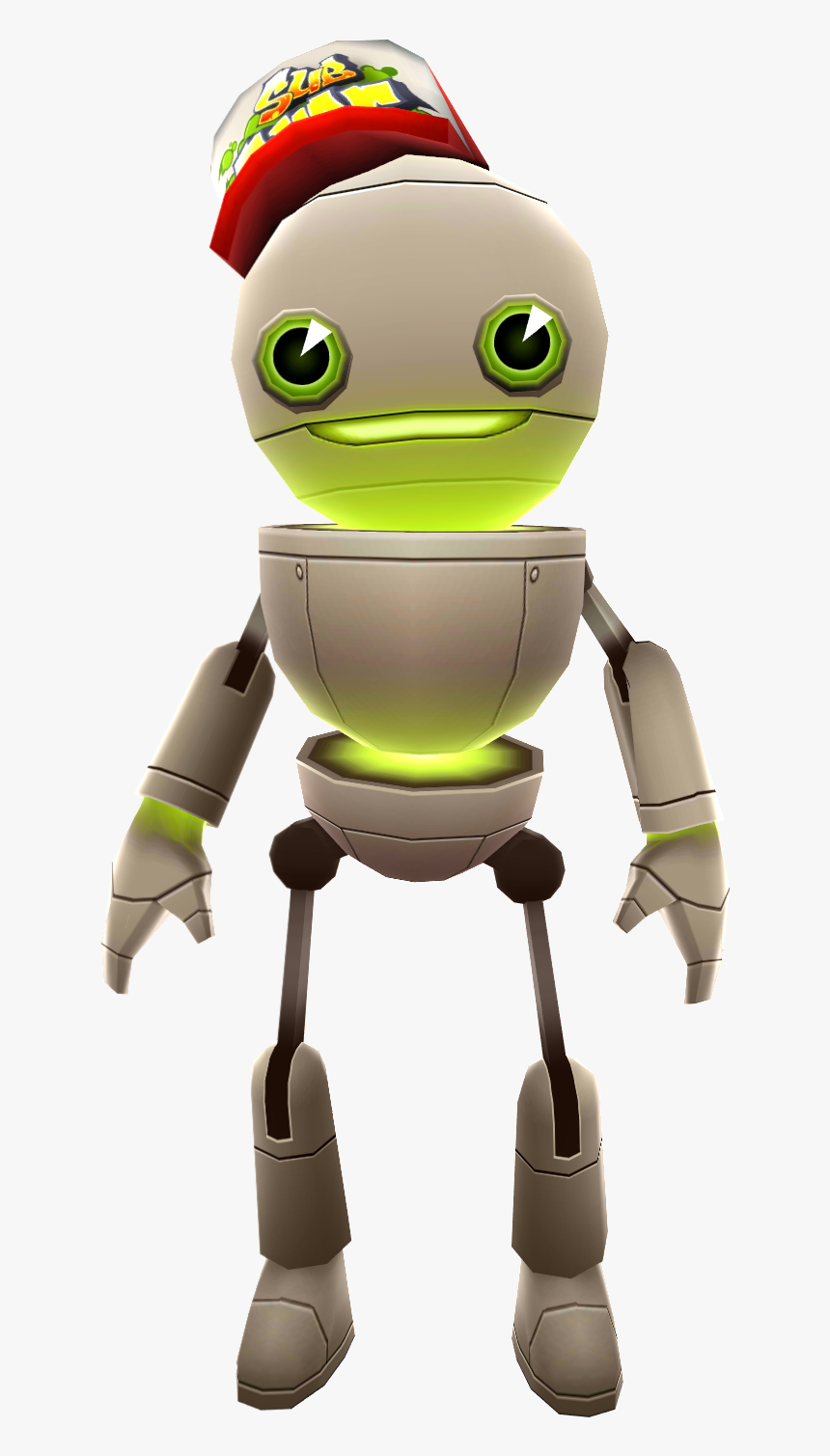 Subway Surfers Characters Tagbot , Png Download - Subway Surfers Characters Robot, Transparent Png, Free Download