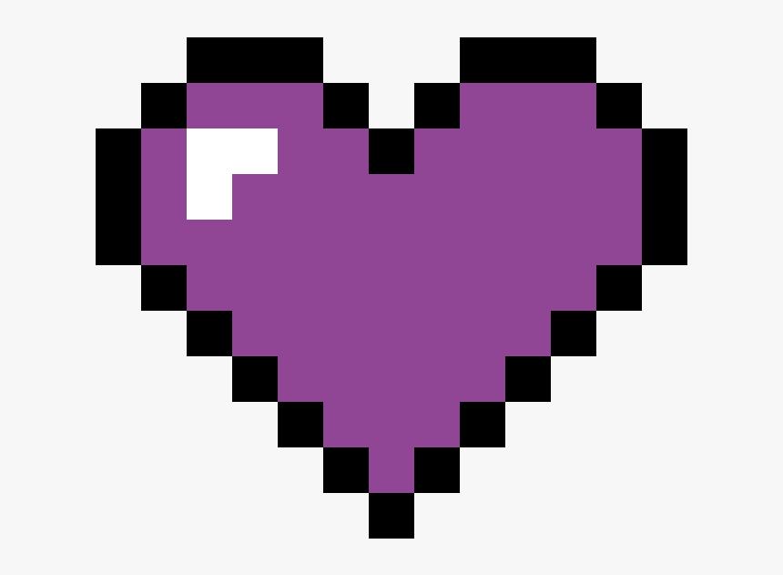 8 Bit Heart Png, Transparent Png, Free Download
