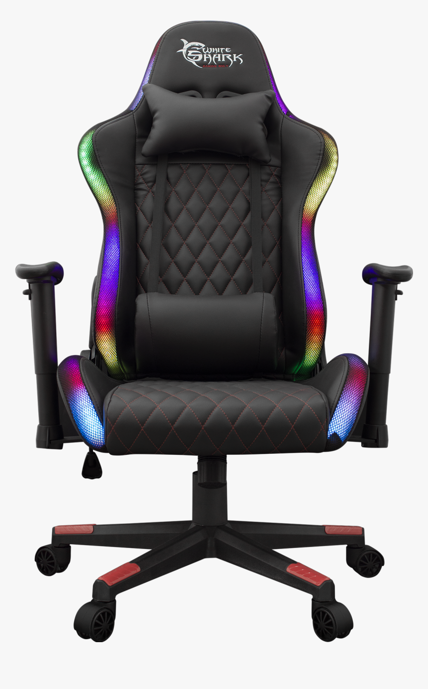 White Shark Gaming Chair Thunderbolt Black Rgb-2 - Racer X Gaming Chair, HD Png Download, Free Download