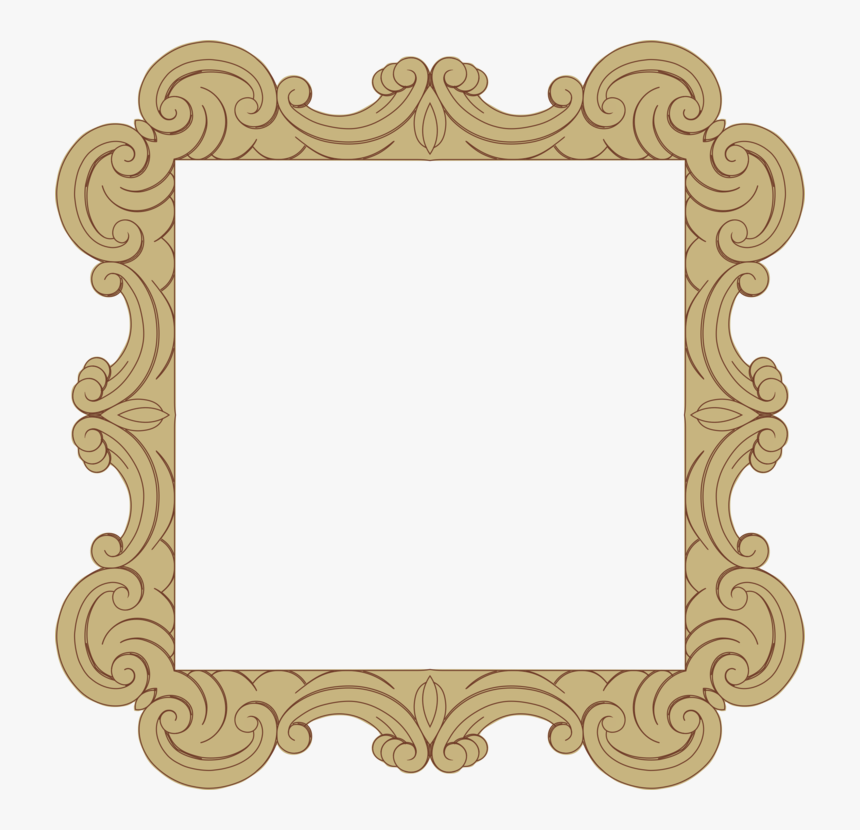 Picture Frame,visual Arts,interior Design - Mirror, HD Png Download, Free Download