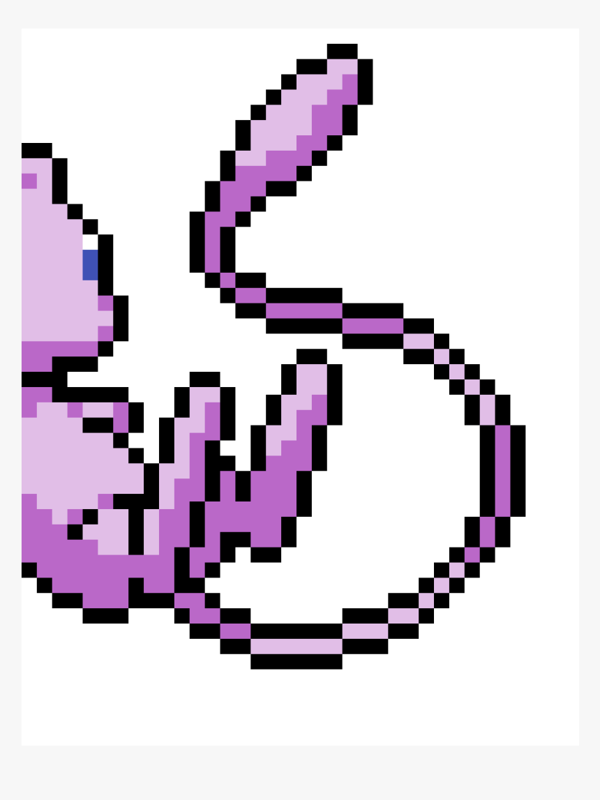 Pixel Art Pokemon Mew, HD Png Download, Free Download