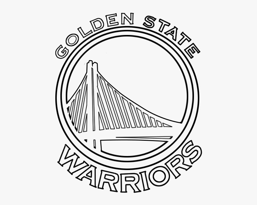 Learn Easy To Draw Golden State Warriors Step - Golden State Warrios Draw, HD Png Download, Free Download