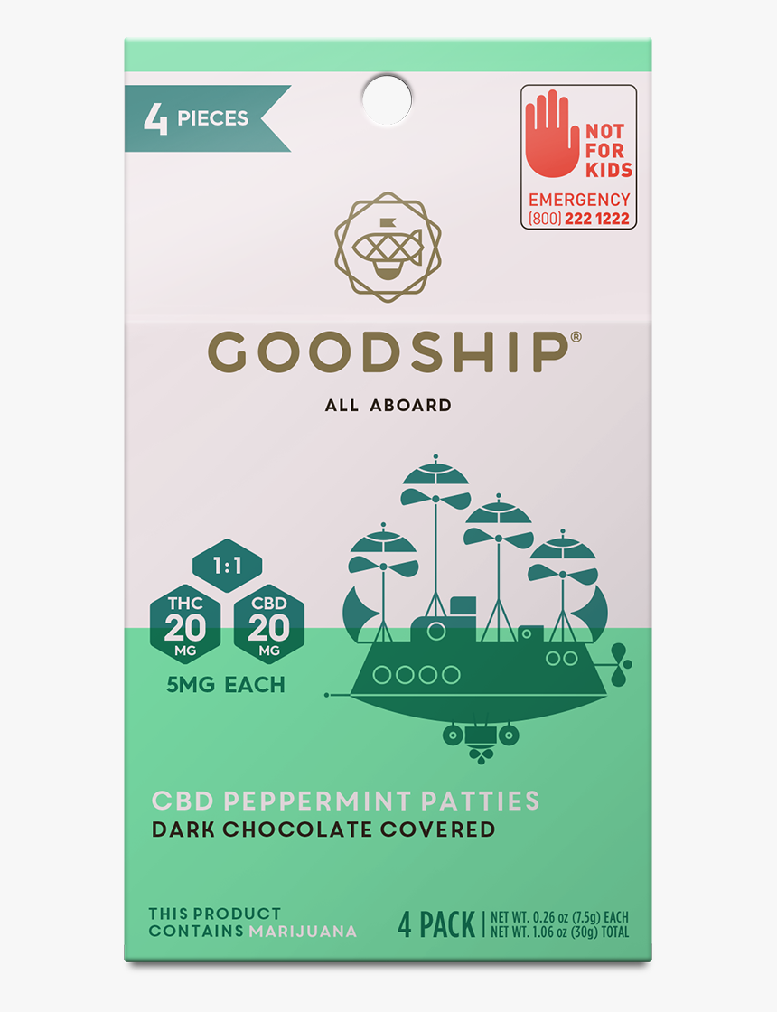 Cbd Static - Goodship Cbd Double Fudge Brownies, HD Png Download, Free Download