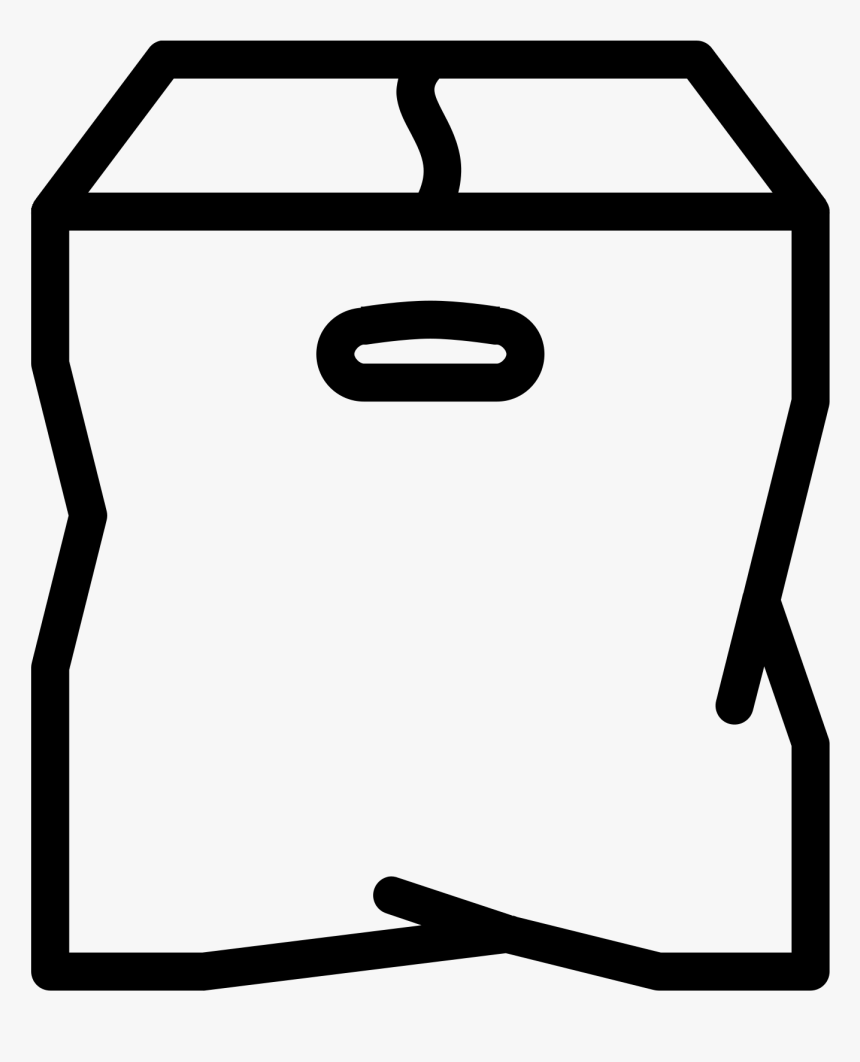 This Icon Is Depicting A Closed Cardboard Box With - Icon, HD Png Download, Free Download