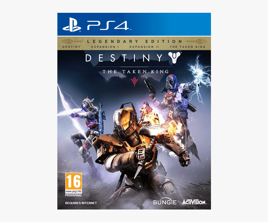 Destiny The Taken King Ps4 Cover, HD Png Download, Free Download