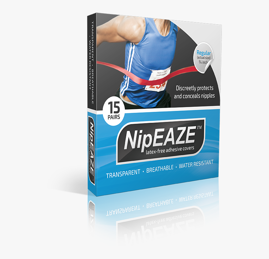 Nipeaze Original Sport Nip - Nipple Cover For Runners, HD Png Download, Free Download
