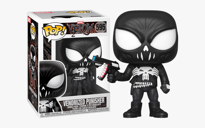 Figure Funko Pop Venom Punisher - Pop Vinyl, HD Png Download, Free Download