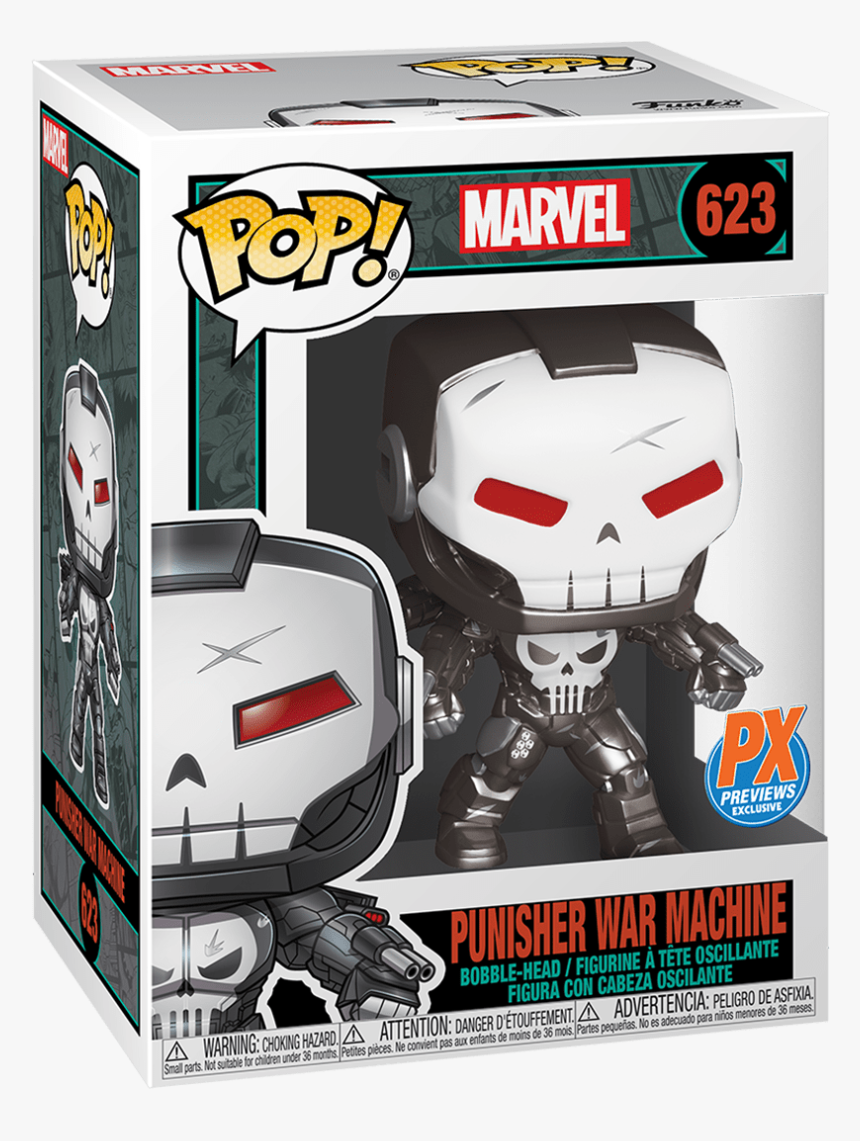 Punisher War Machine Pop, HD Png Download, Free Download