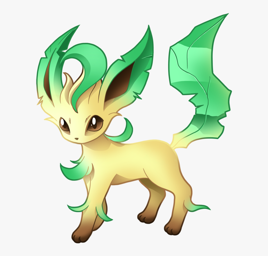Download Leafeon Latest - Leafeon Pokemon Eevee, HD Png Download, Free Download