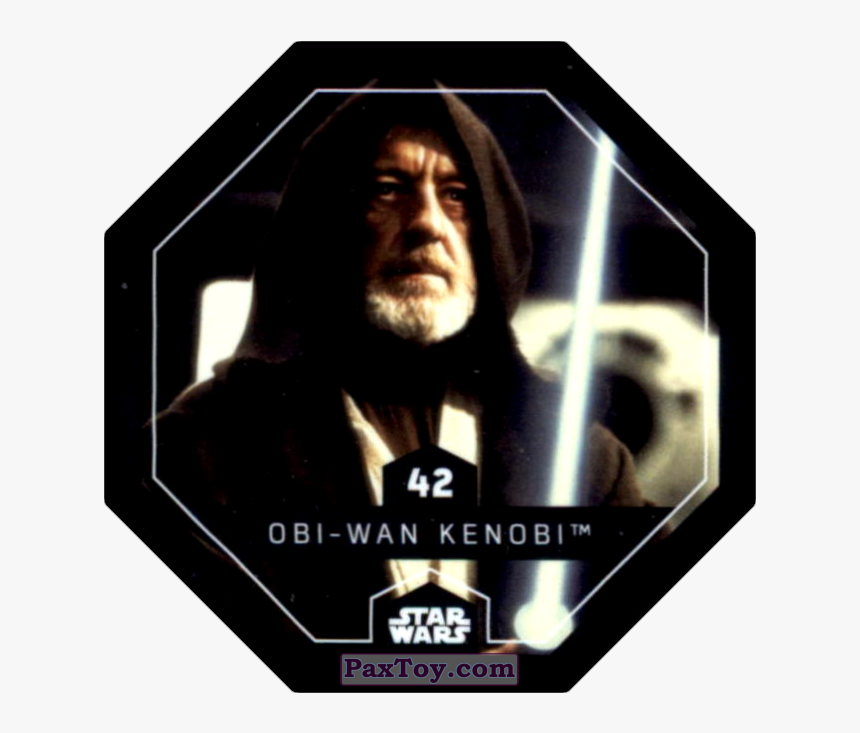 Карточка, Фишка / Pog / Cap / Tazo - Obi Wan Kenobi Clit, HD Png Download, Free Download