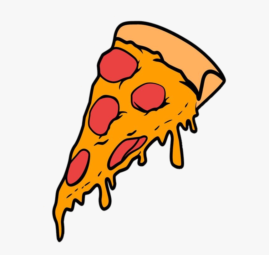 #tumblr #picsart #pizza #emoji #stickers #adesivos - Pizza Clipart, HD Png Download, Free Download