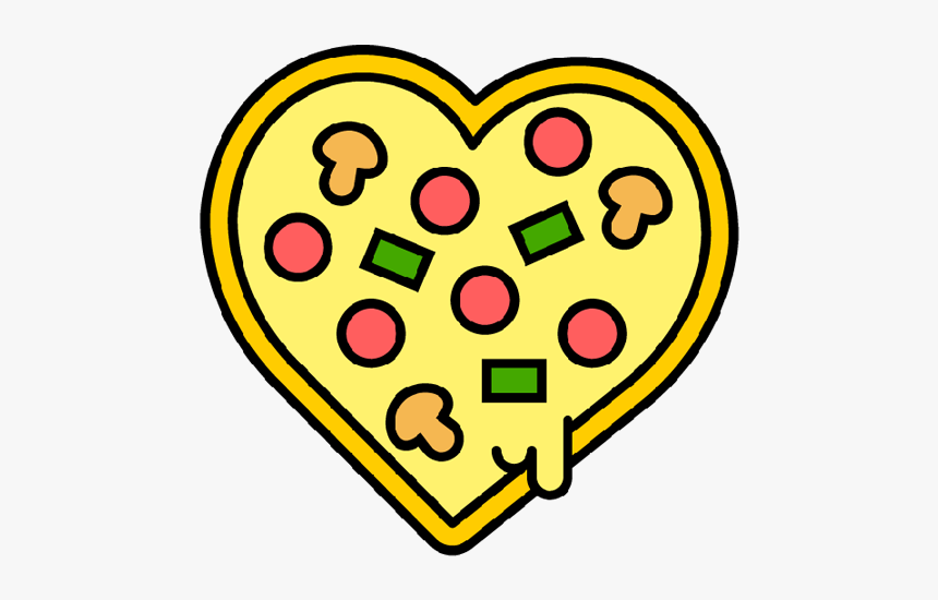 I Love Pizza Sticker Pack Messages Sticker-3 - Love Pizza Clipart, HD Png Download, Free Download