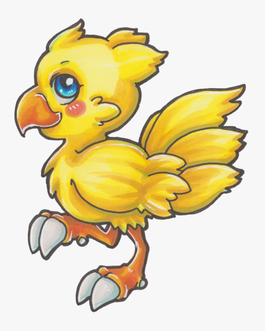 Chocobo Transparent Cute - Chocobo, HD Png Download, Free Download
