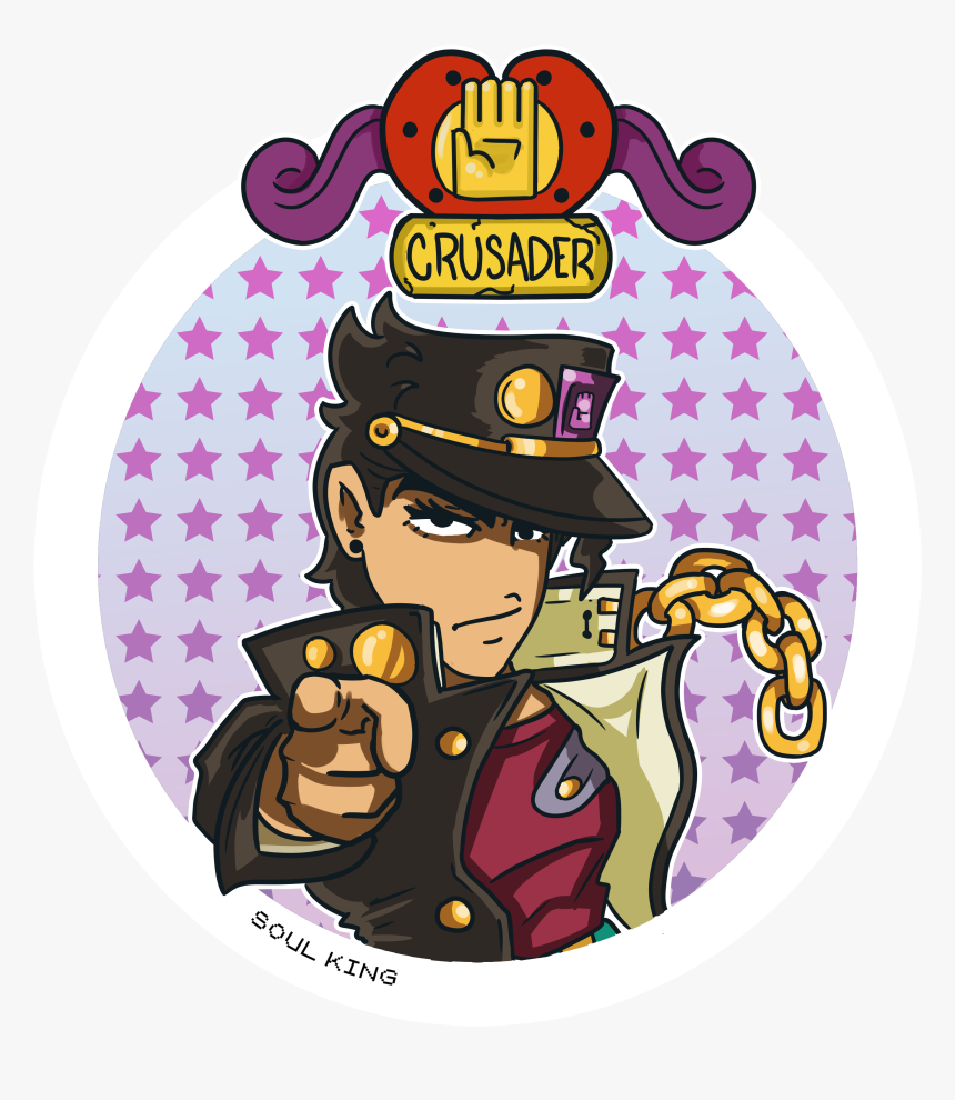 🌈🧢 Aesthetic Jotaro Kujo PNG Sticker