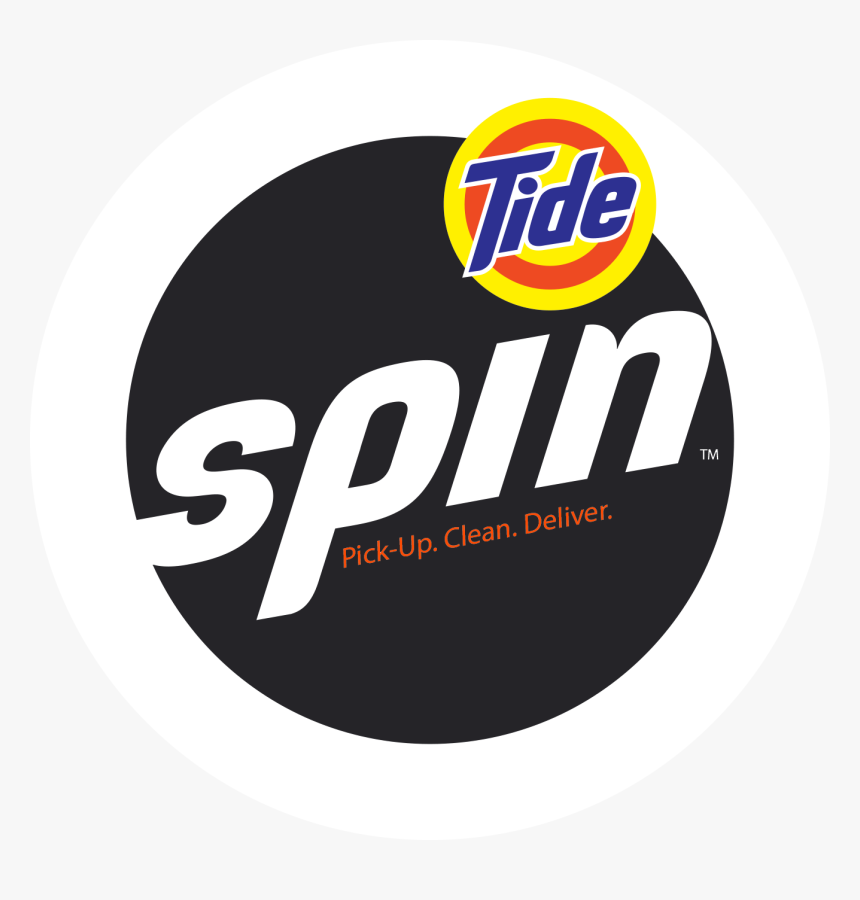 Tide Spin Logo , Png Download - Spin And Dry Laundry Logo, Transparent Png, Free Download