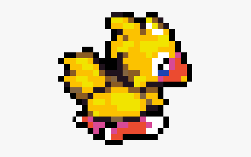 8 Bit Final Fantasy Chocobo, HD Png Download, Free Download