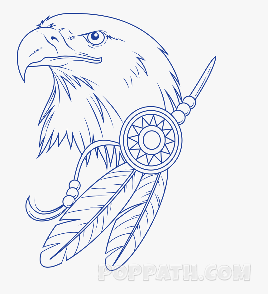 Drawing Eagles , Png Download - Eagle Graffiti, Transparent Png, Free Download