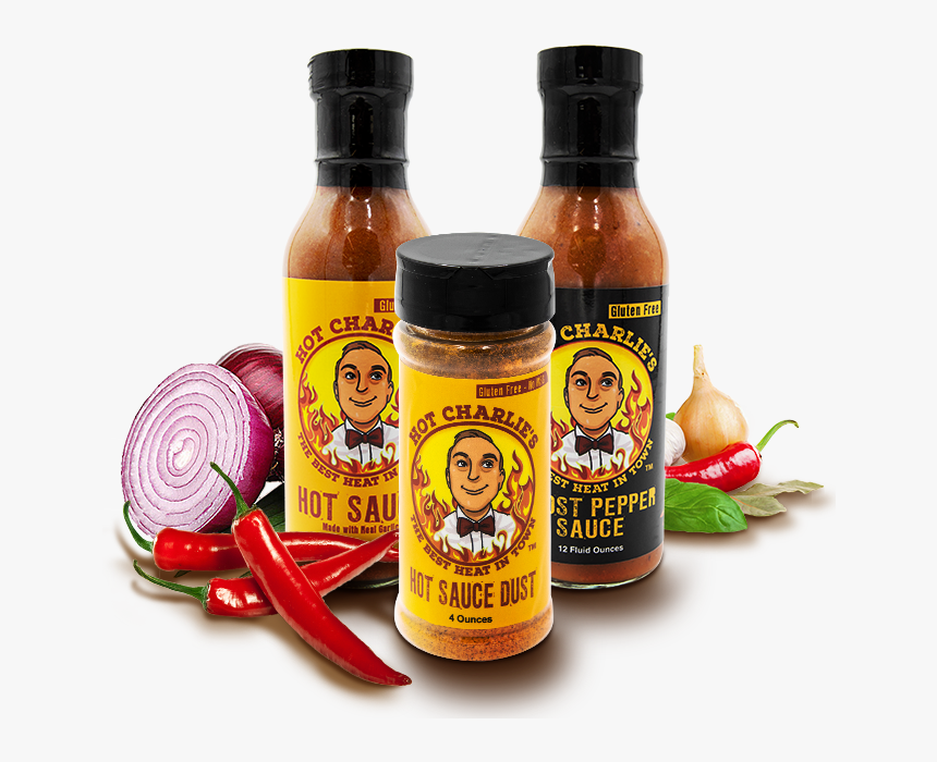 Hotcharlies Sauce Bottls 1 1 - Red Onion, HD Png Download, Free Download