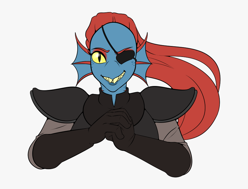 Day 4- Undyne The Heroine That Never Gives Up I Wished - Cartoon, HD Png Download, Free Download