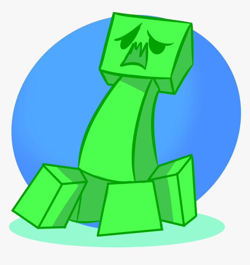 Minecraft Creeper Fan Art, HD Png Download, Free Download