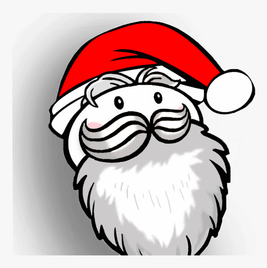 Santa Claus , Png Download - Pringles Logo Black And White, Transparent Png, Free Download