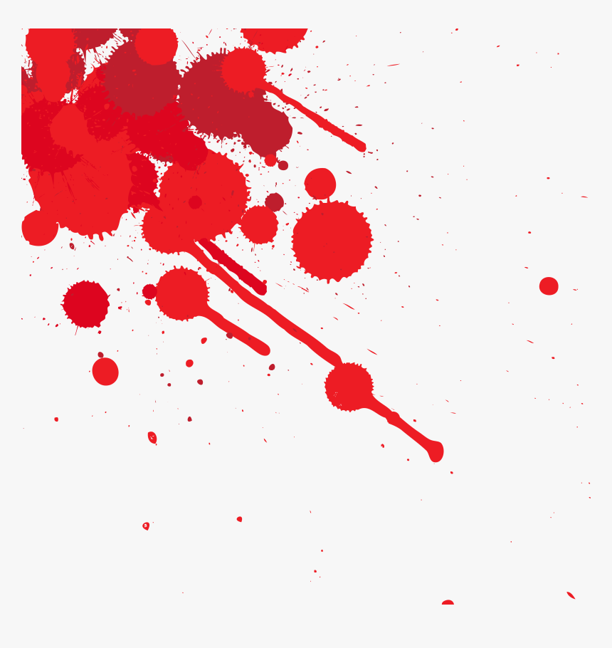 Blood Splatter Film Clip Art - Blood Splash Background Design, HD Png Download, Free Download