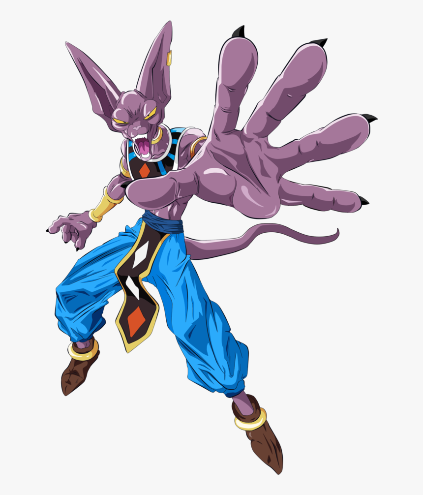 Beerus Transparent Anime Picture Freeuse Stock - Anubis Drawing Anime, HD Png Download, Free Download