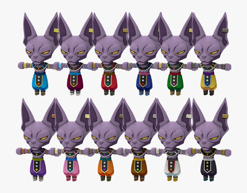 Download Zip Archive - Dragon Ball Fighterz Lobby Avatars Beerus, HD Png Download, Free Download