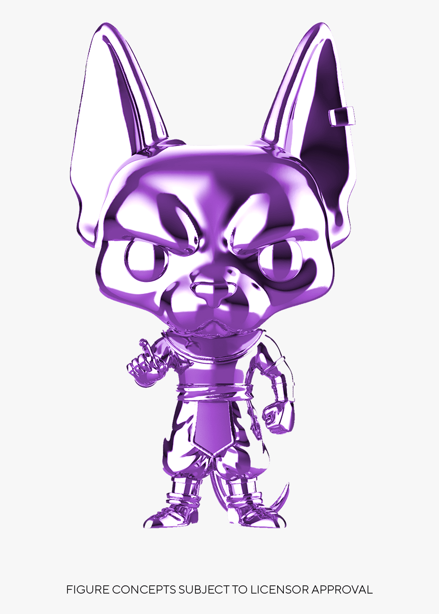 Funko Pop Beerus Chrome, HD Png Download, Free Download