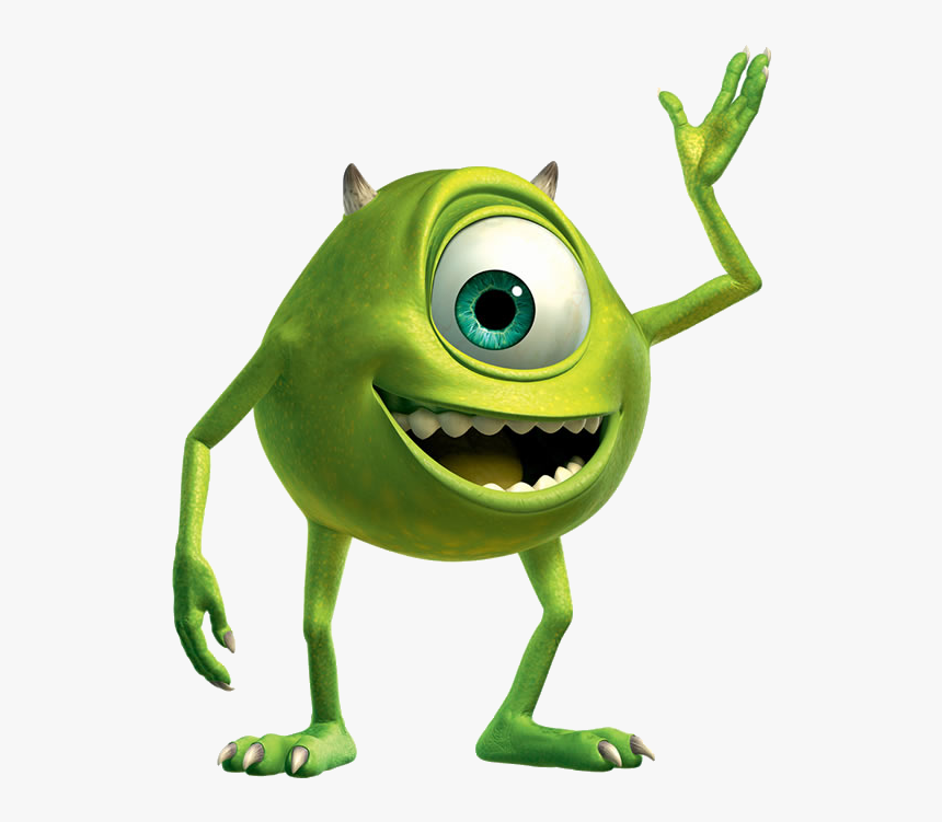 Mike Wazowski - Monsters Inc Mike Png, Transparent Png, Free Download