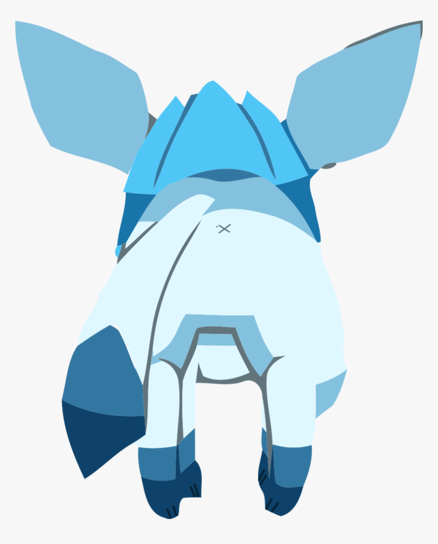 Glaceon By Coolperez On - Glaceon Butt, HD Png Download, Free Download