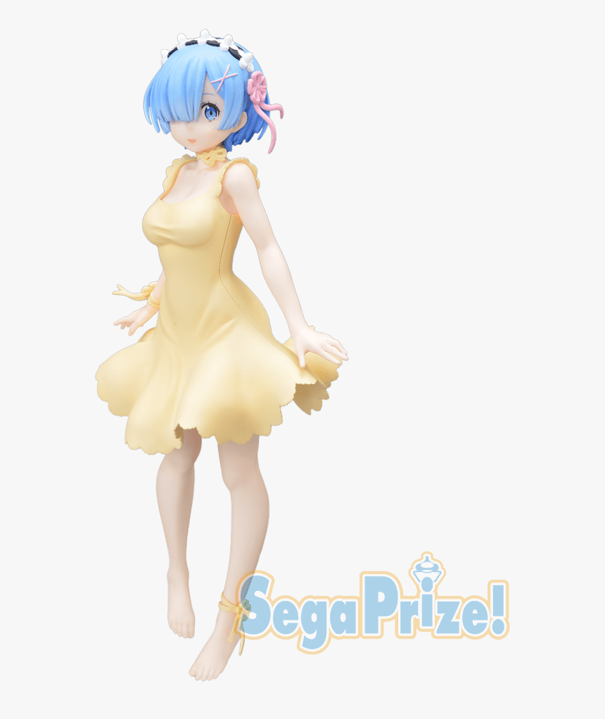 Re Zero Rem Yellow Sapphire - Rem Oni Tenshi, HD Png Download, Free Download