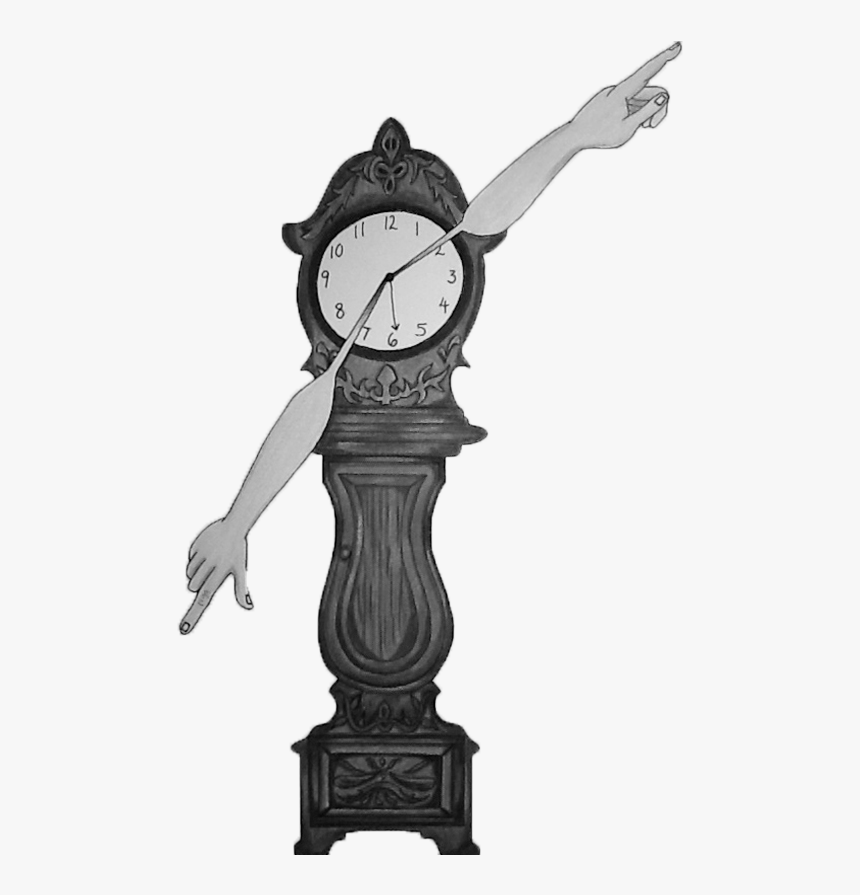 Clock-hands - Longcase Clock, HD Png Download, Free Download