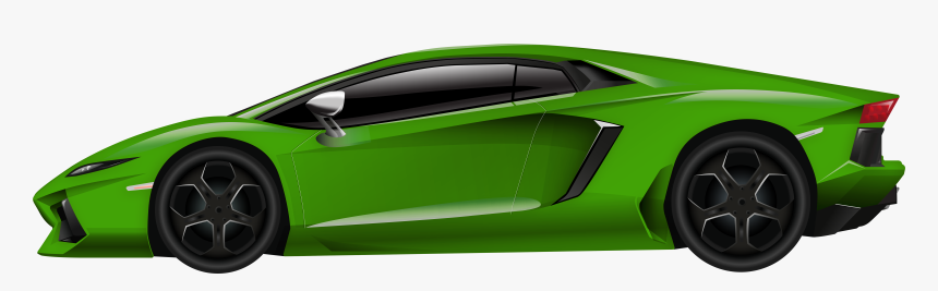 Green Sport Car Png Clipart - Sports Car Png Clip Art, Transparent Png, Free Download