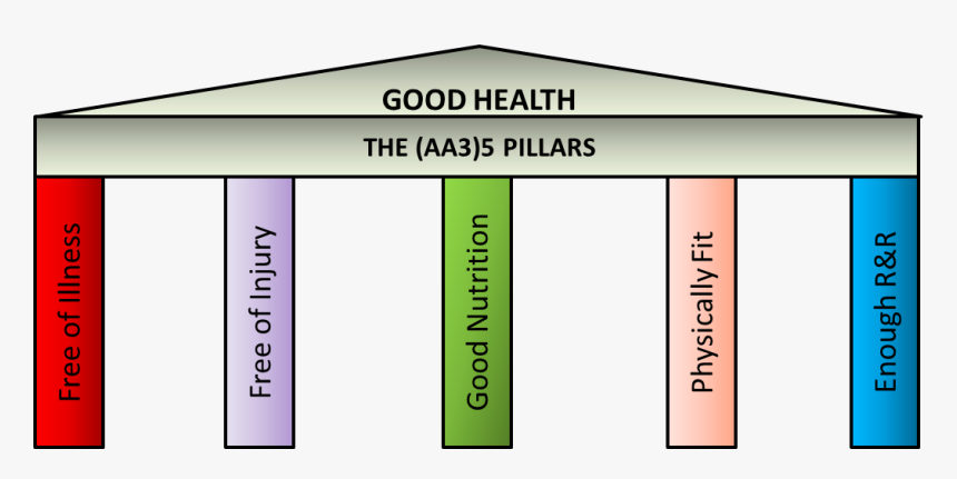 Aa35 Pillars Of Good Health Png Version - Pillars Of Physical Health, Transparent Png, Free Download