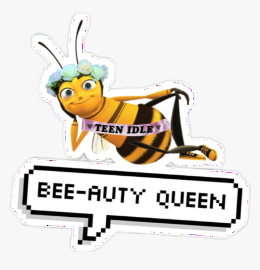 #bee #beemovie #sticker #beautiful - Meme Sticker For Snapchat, HD Png Download, Free Download