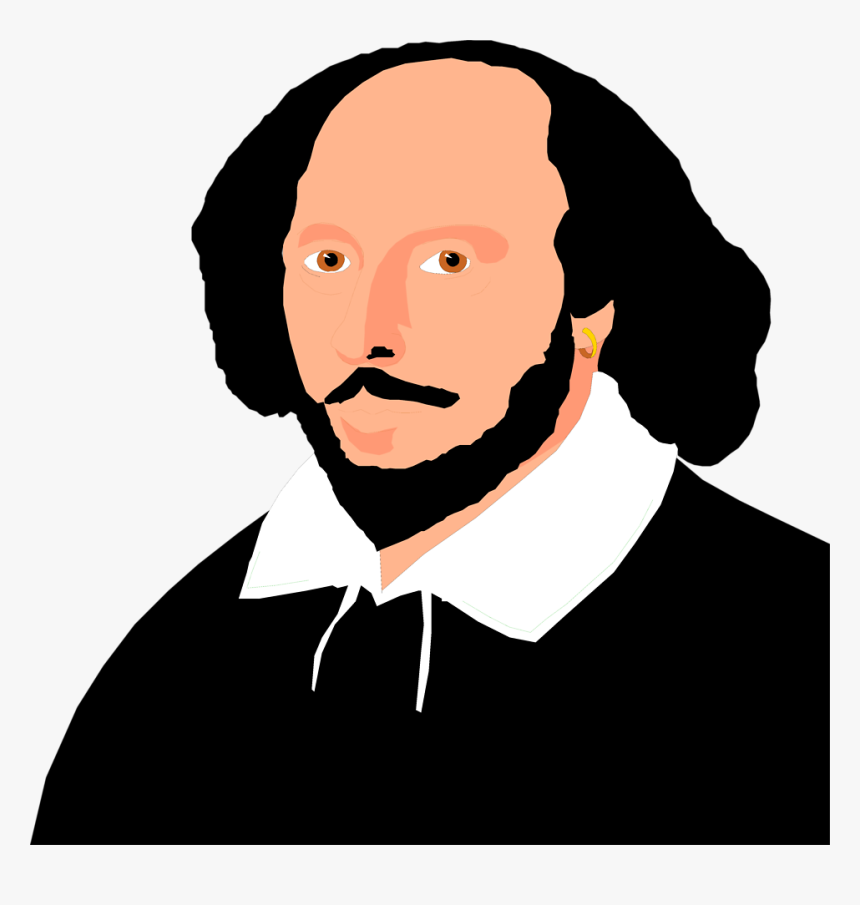 Clipart Shakespeare Png , Png Download - Transparent William Shakespeare Clipart, Png Download, Free Download