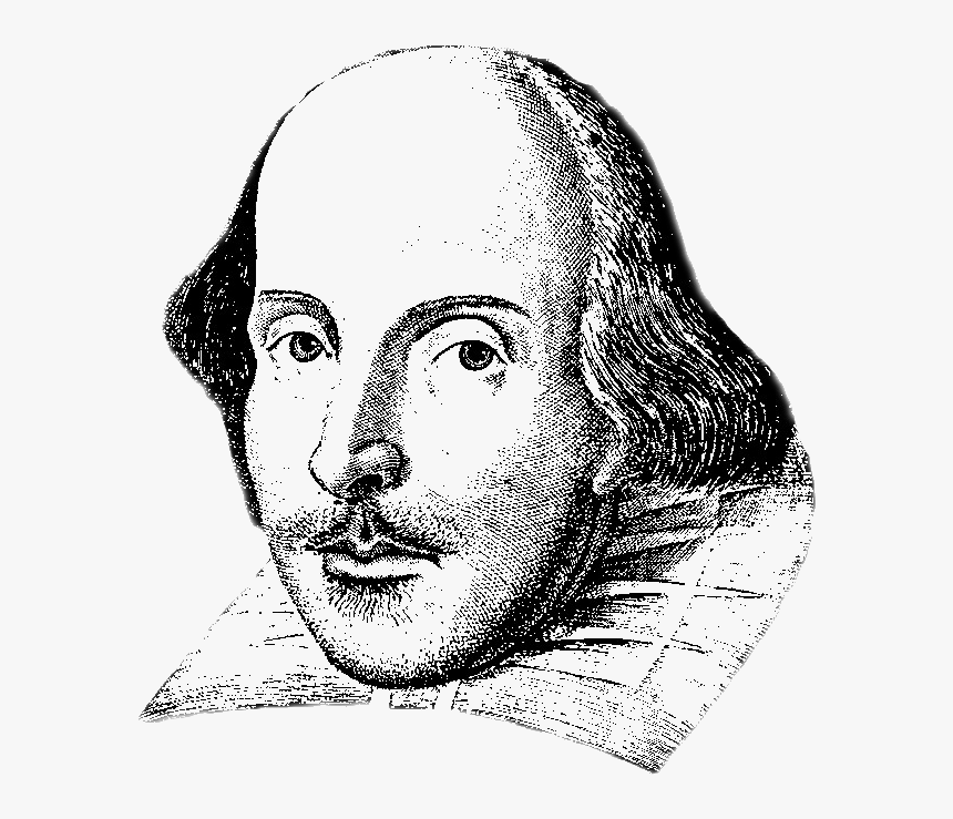 Shakespeare Transparent Date - William Shakespeare Face Png, Png Download, Free Download