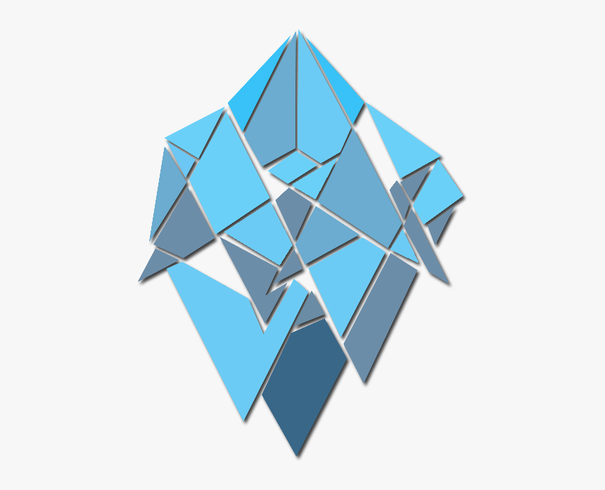 Top Of The Iceberg - Triangle, HD Png Download, Free Download