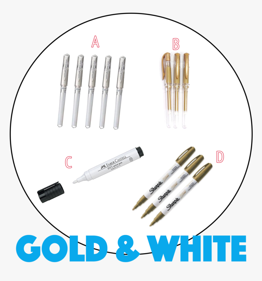 11 Goldwhite Site - Black Markers, HD Png Download, Free Download