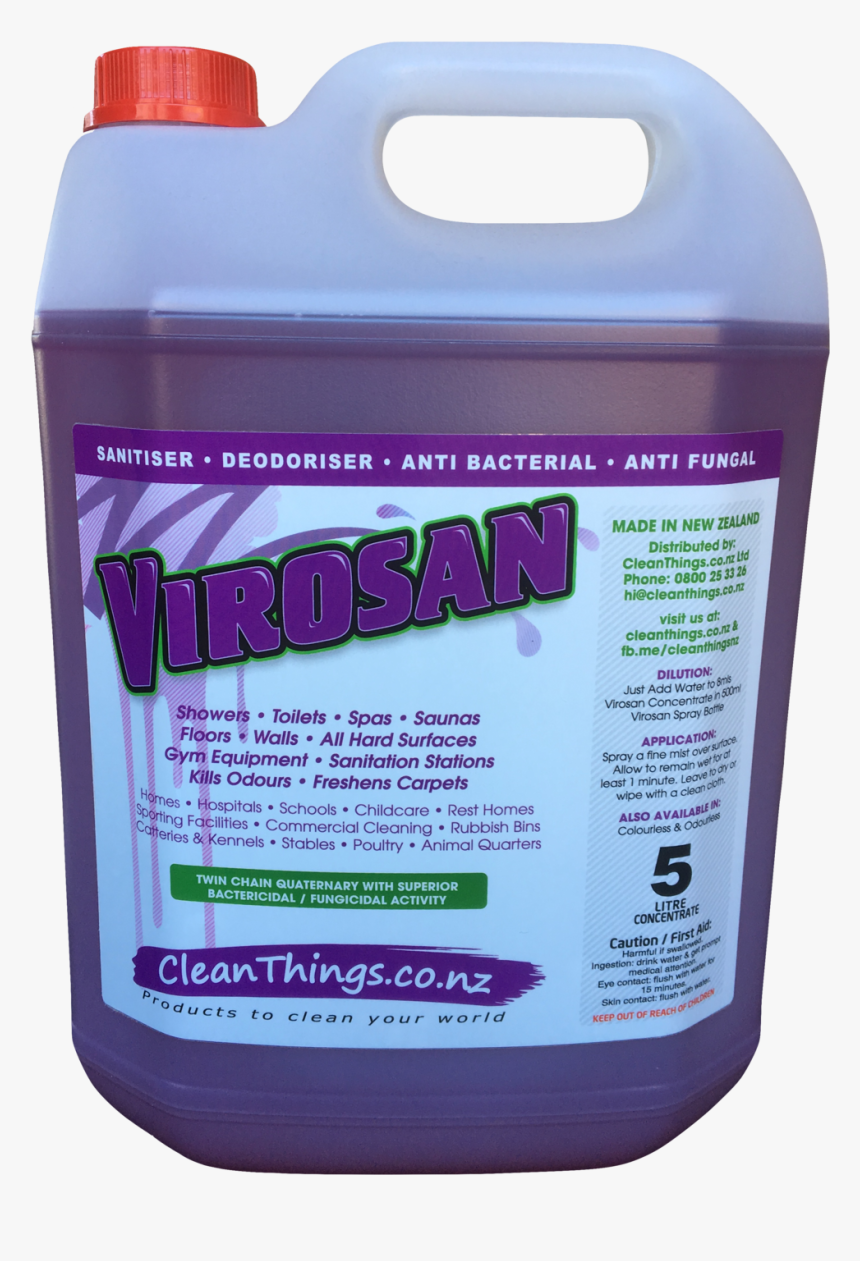 Virosan Concentrate 5 Ltr, HD Png Download, Free Download