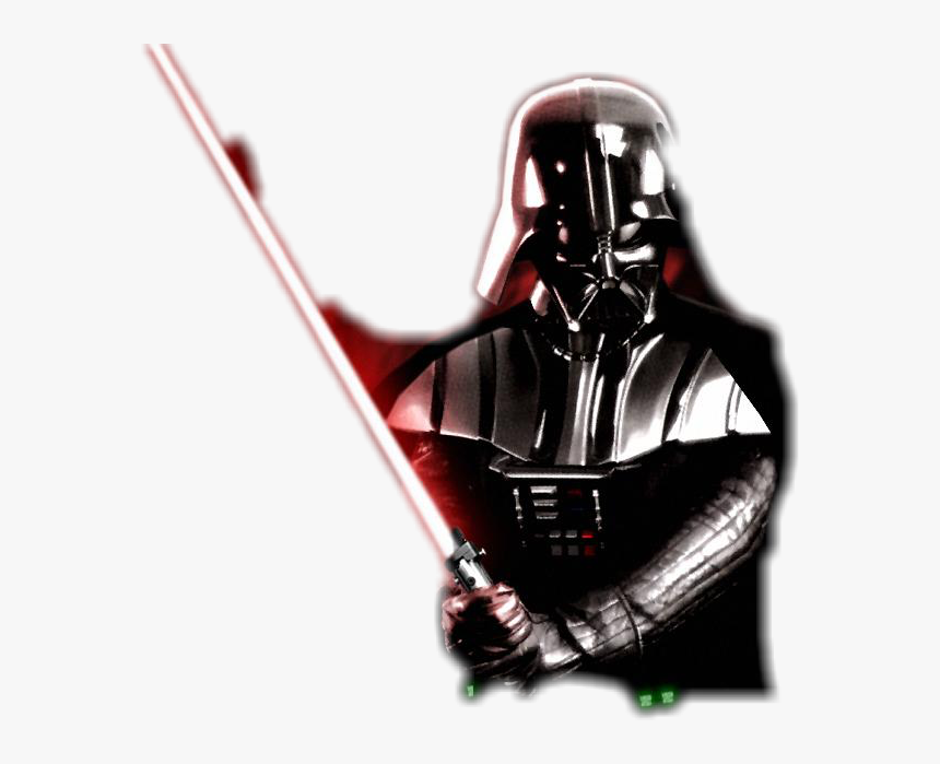 Lord Vader Aka Anakin Skywalker - Darth Vader Holding Lightsaber, HD Png Download, Free Download